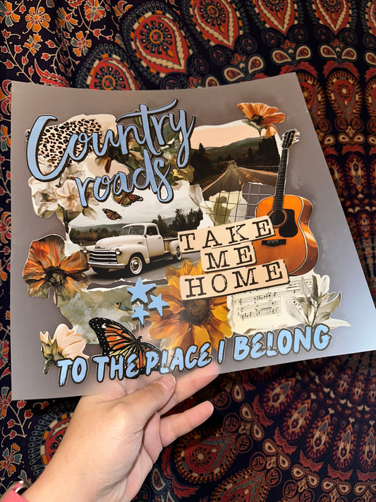 Country Roads Take Me Home- H