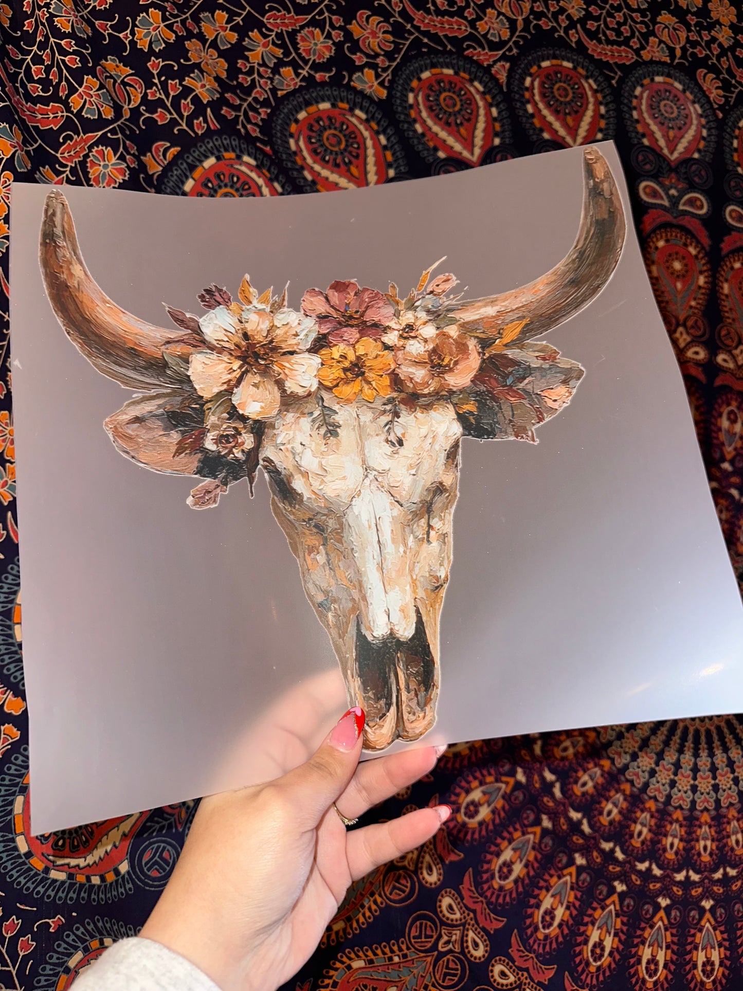 Western Floral Bull Head