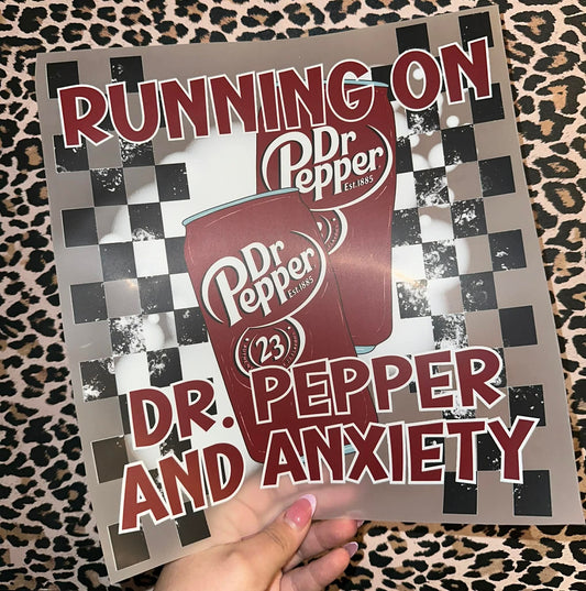 Running On Dr. Pepper And Anxiety -F48