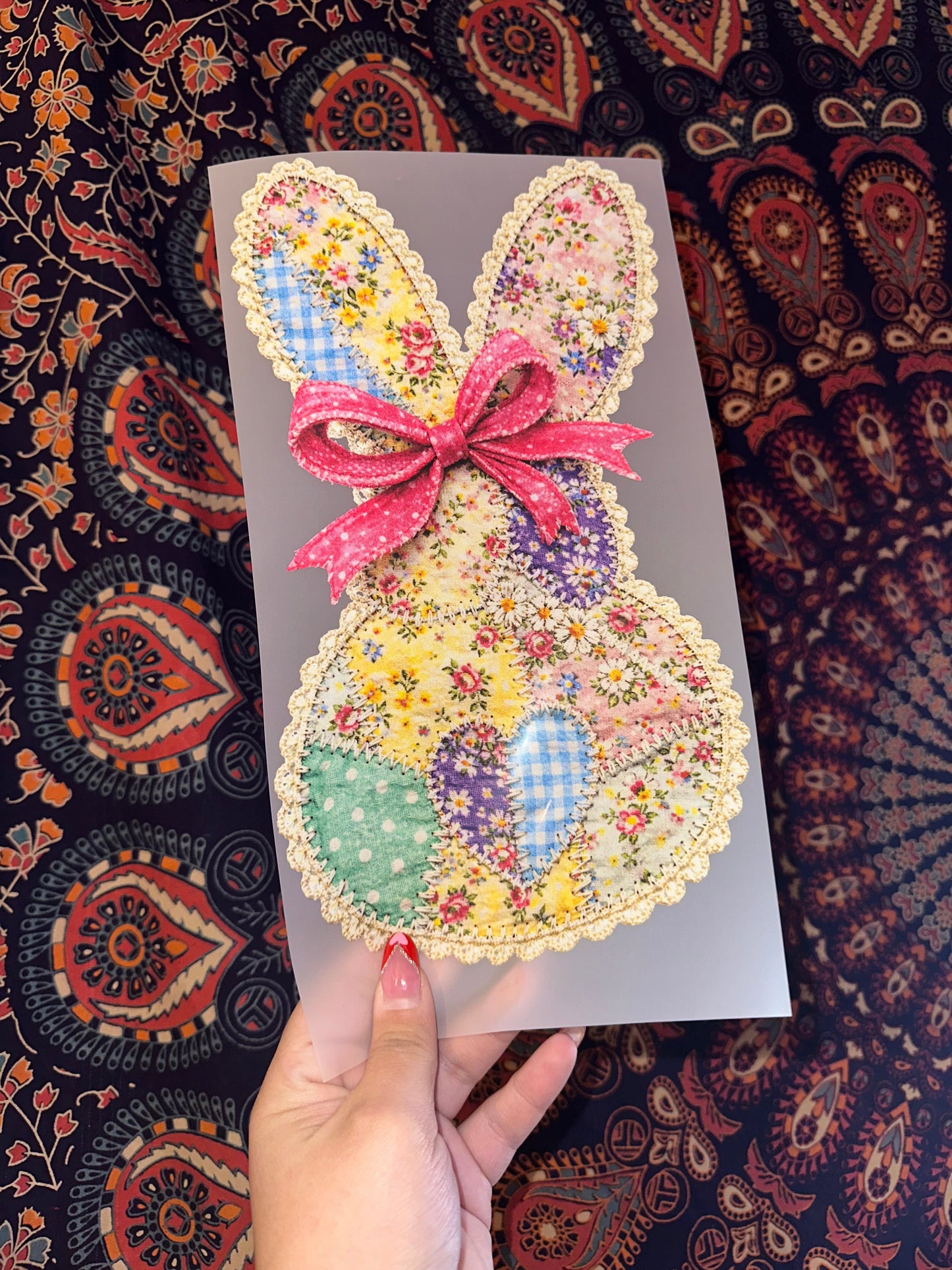 Easter Bunny Patchwork- D