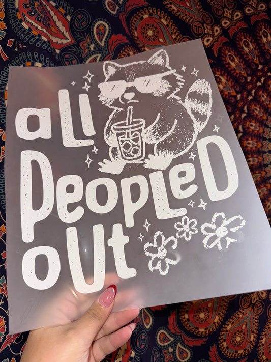 All Peopled Out