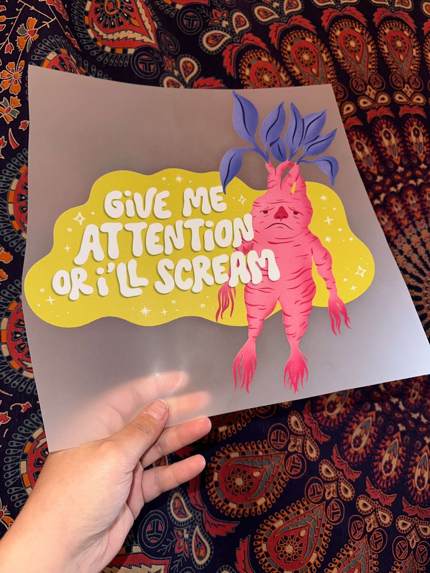 Give Me Attention Or I’ll Scream -G