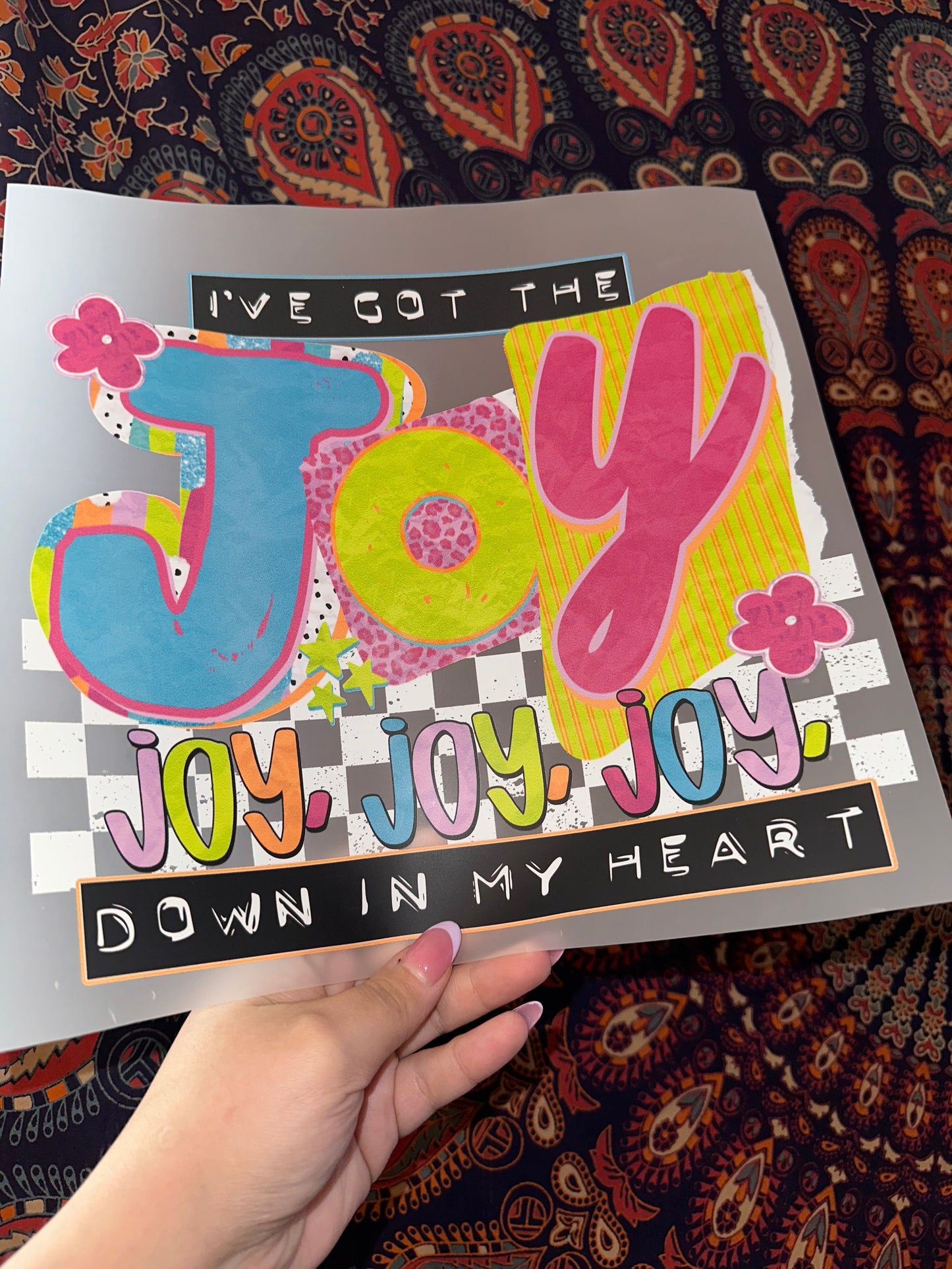 I’ve Got The Joy Down In My Heart -C