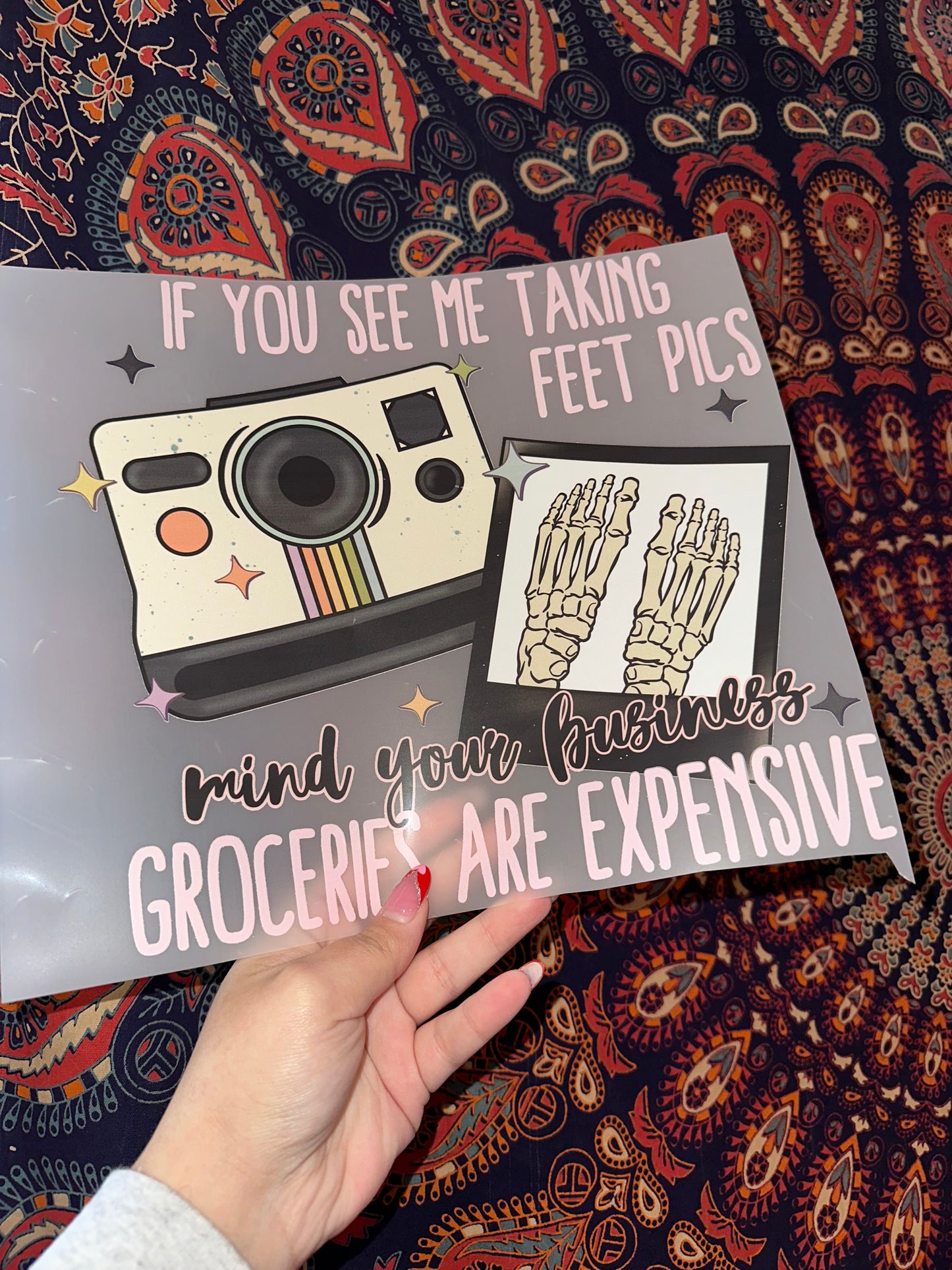 If You See Me Taking Feet Pics- A76
