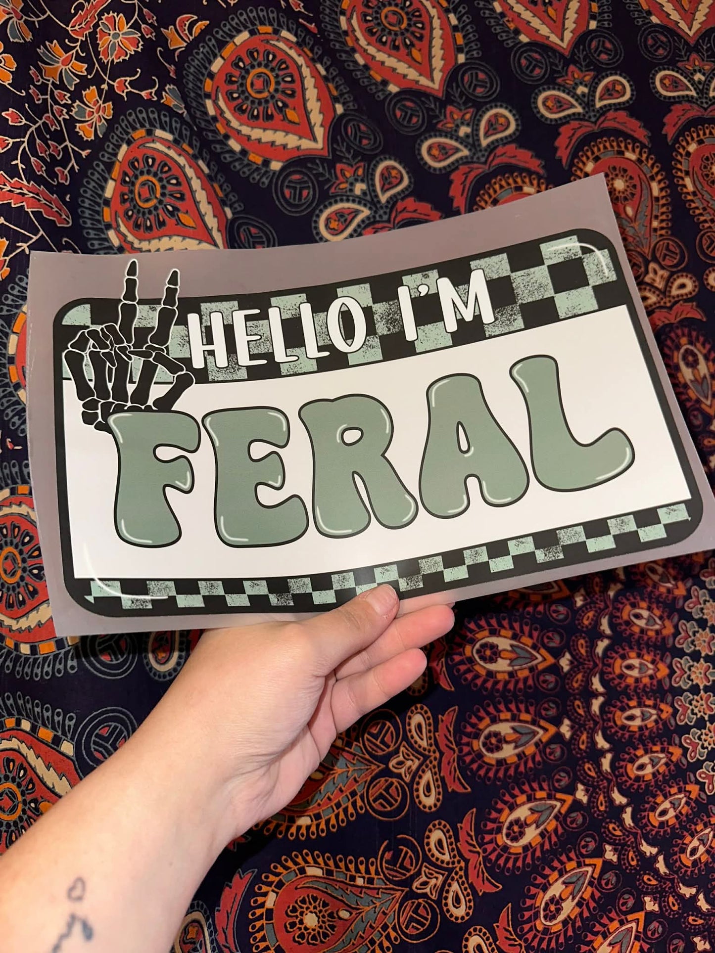 Hello I’m Feral -A83
