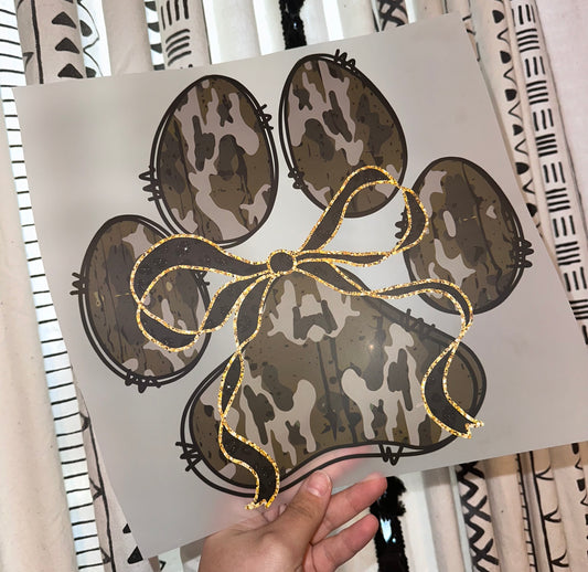 Camo Paw- D27