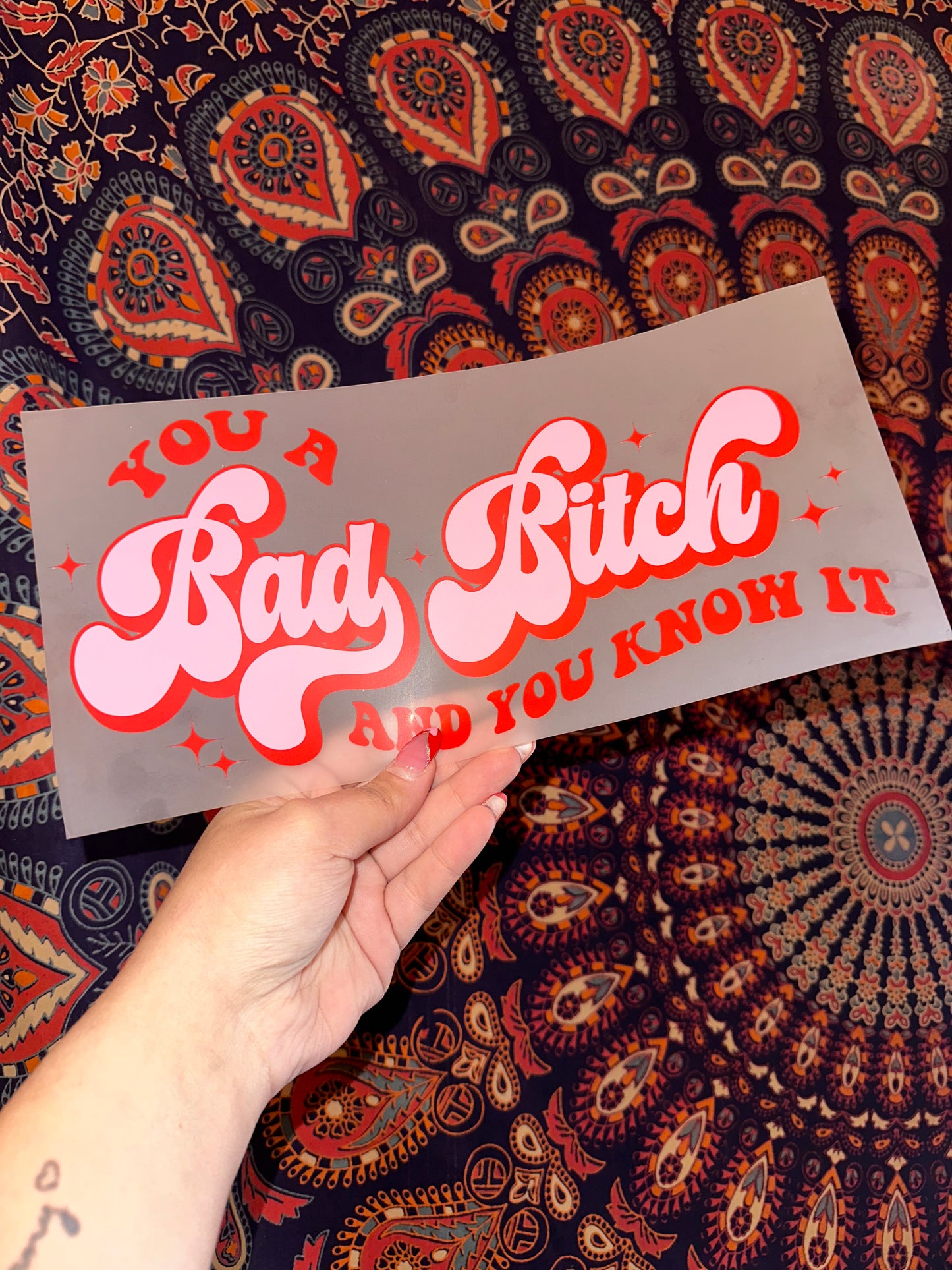 You A Bad Bitch And You Know It- B96