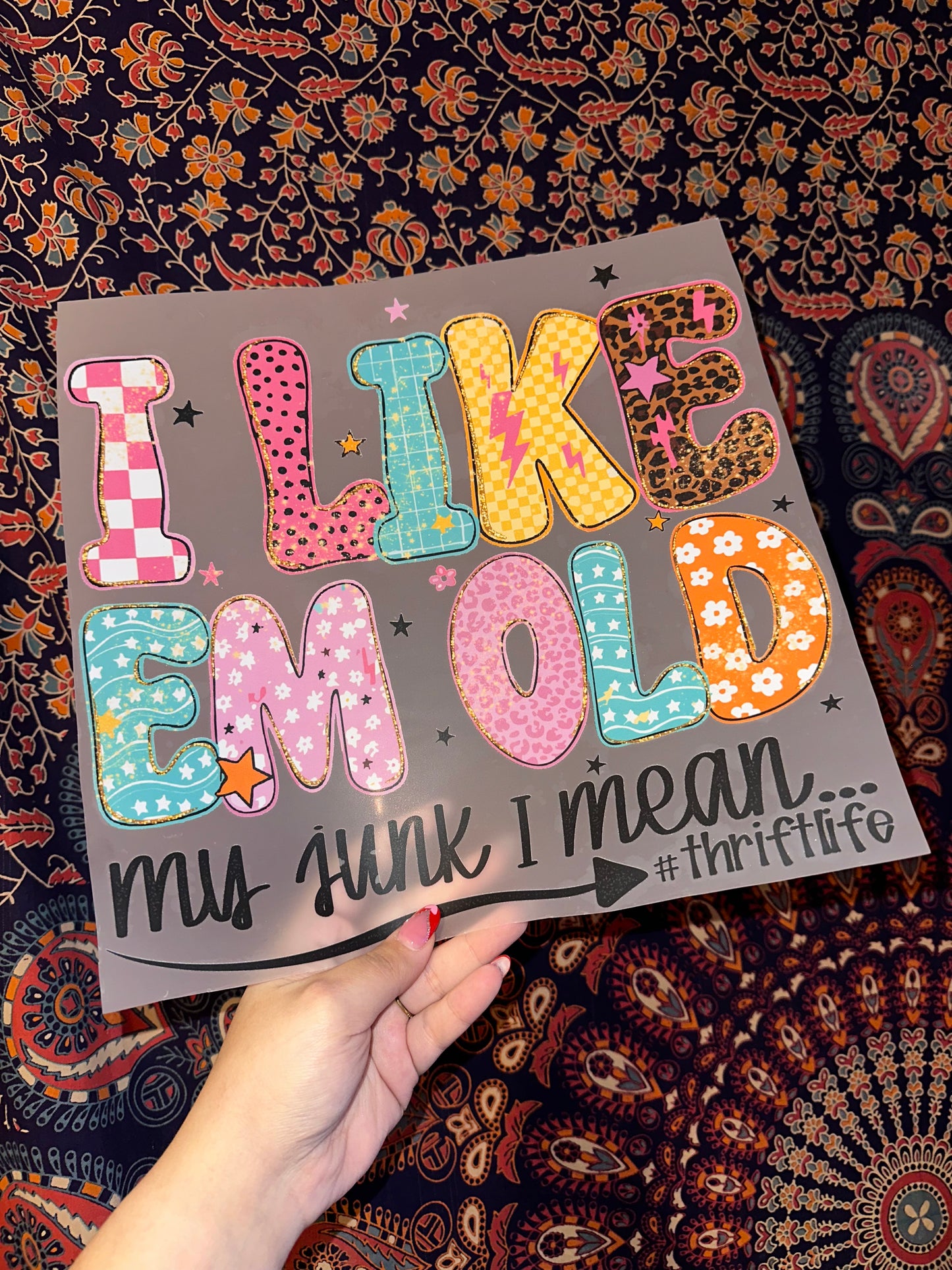 I Like Em Old- E