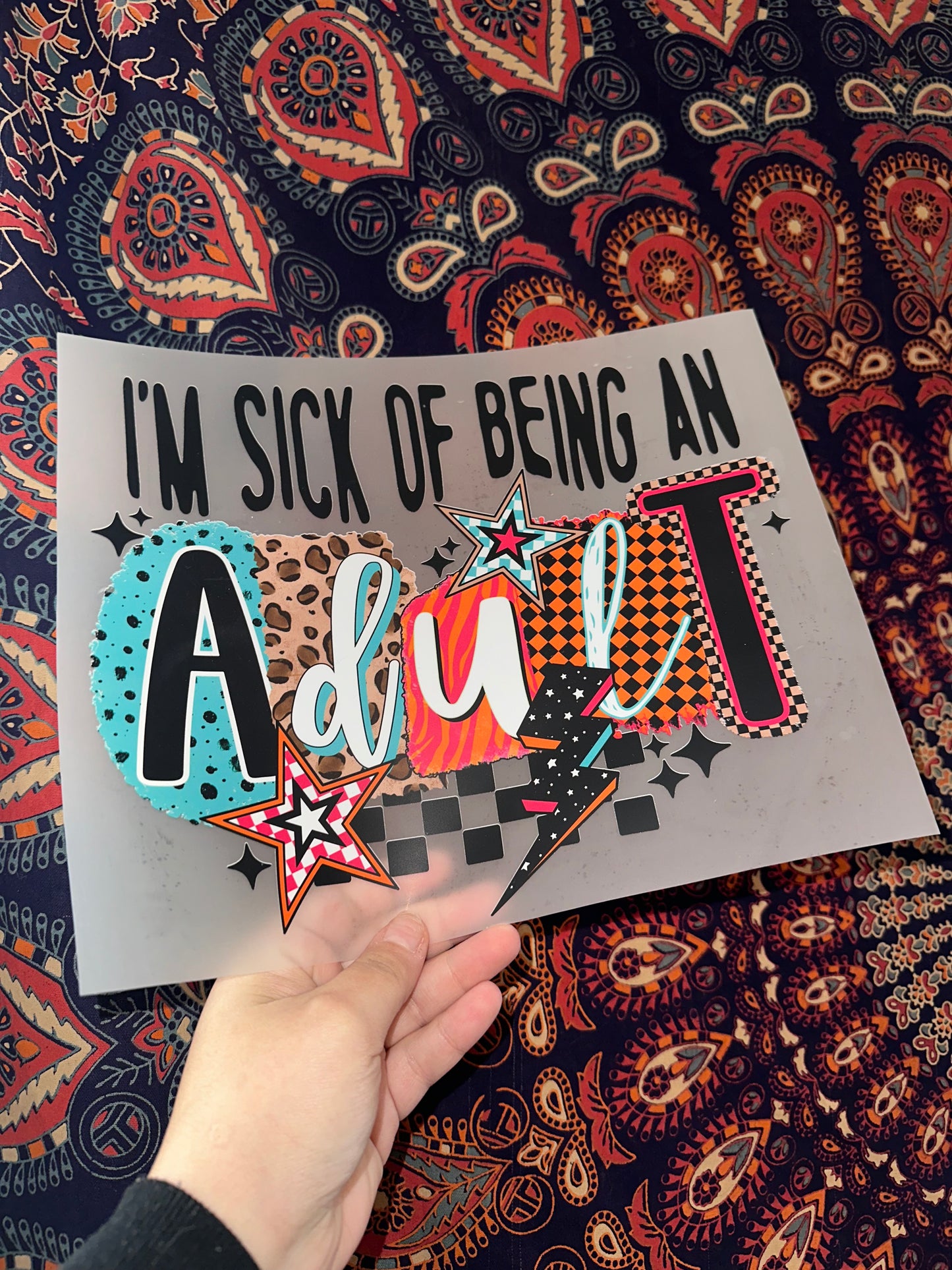 I’m Sick Of Being An Adult -C