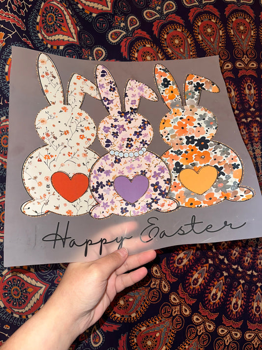 Happy Easter Bunnies -B