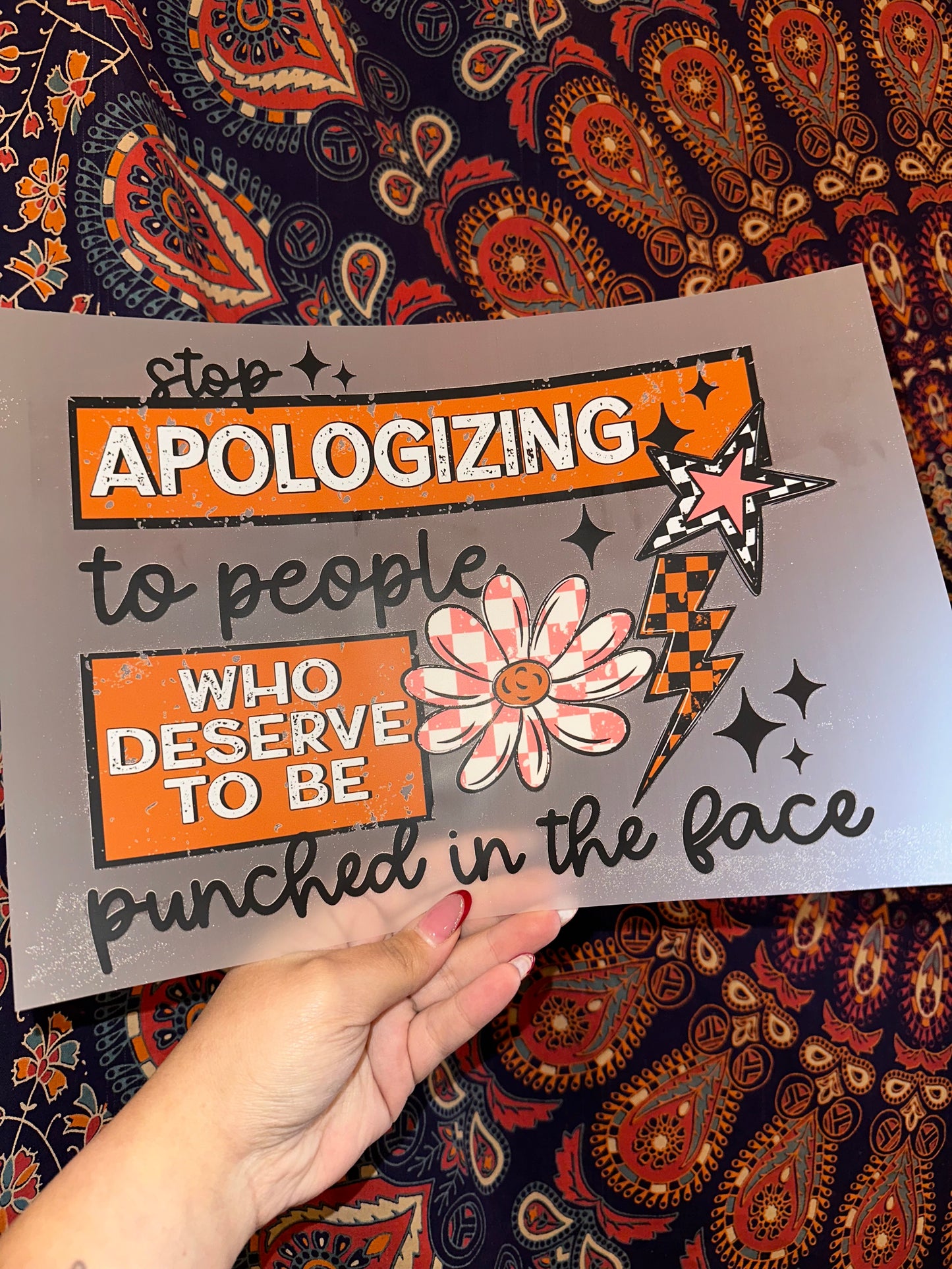 Stop Apologizing To People- F