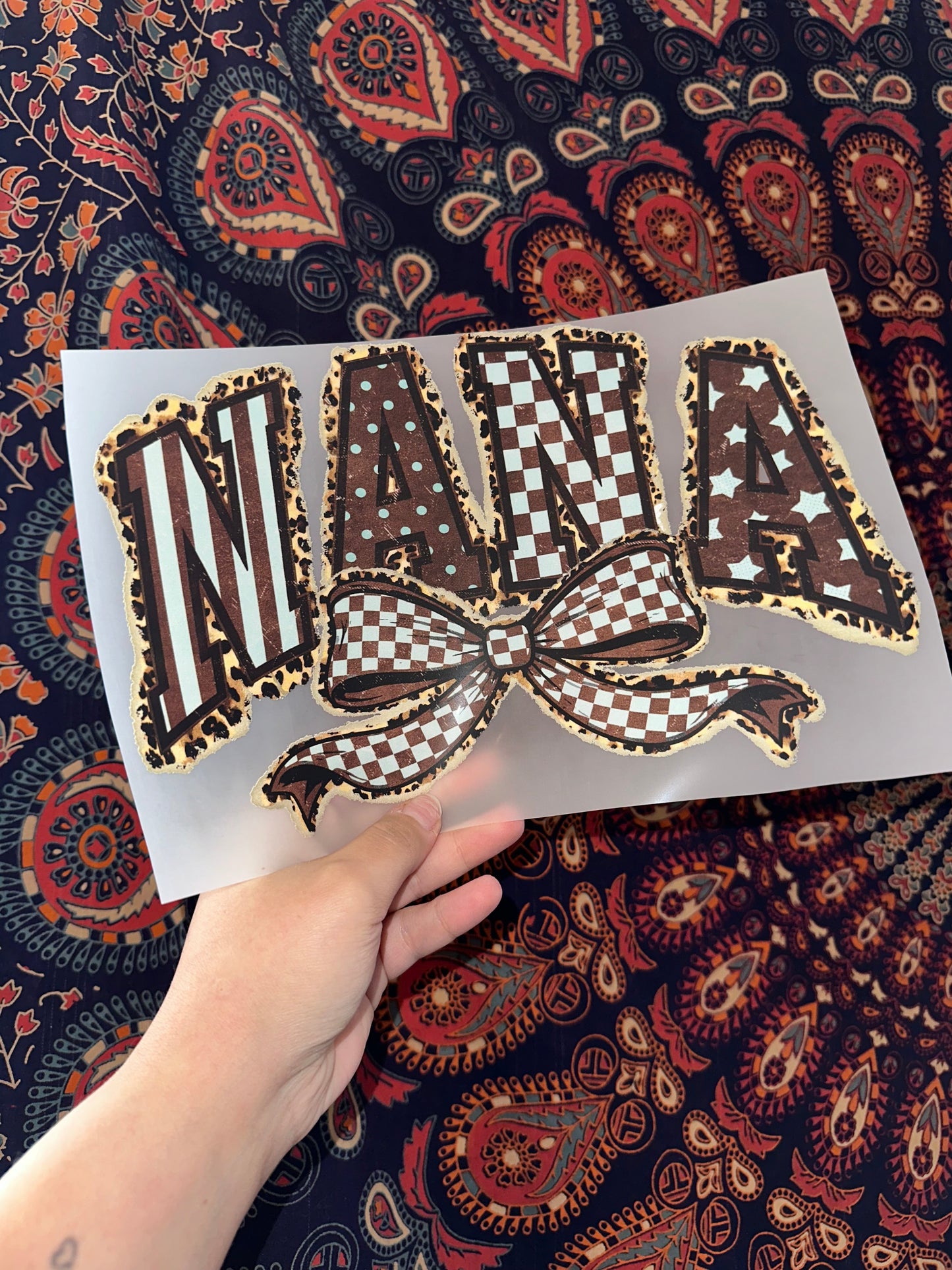 Nana Patterned -H