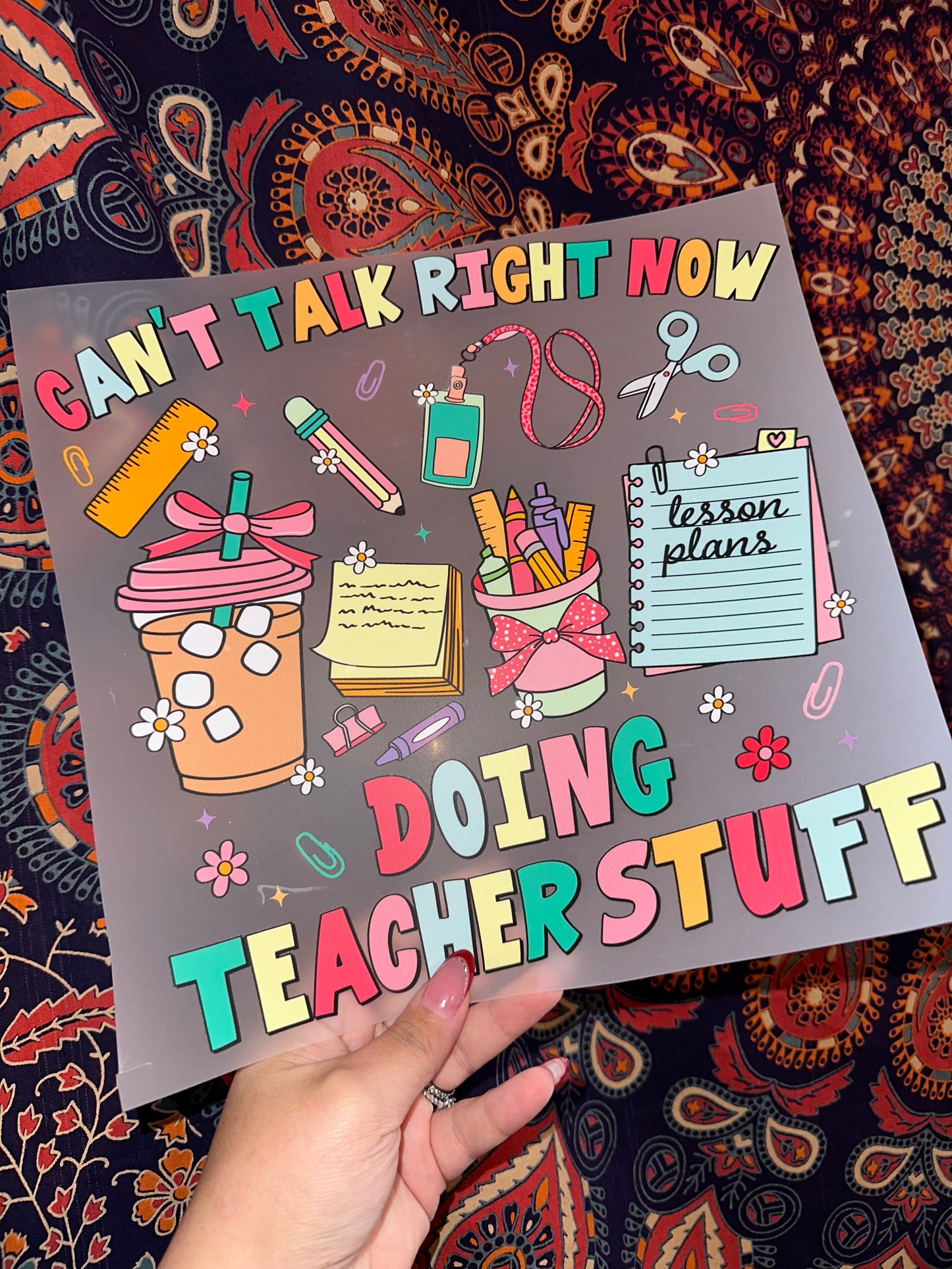 Can’t Talk Right Now Doing Teacher Stuff