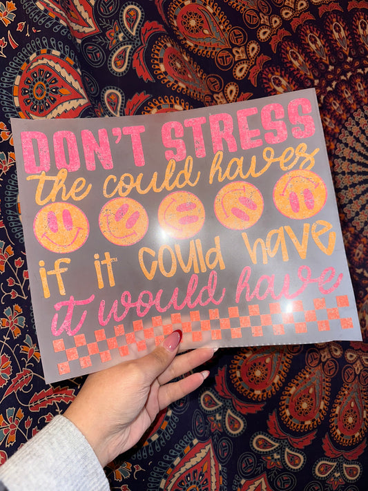 Don’t Stress