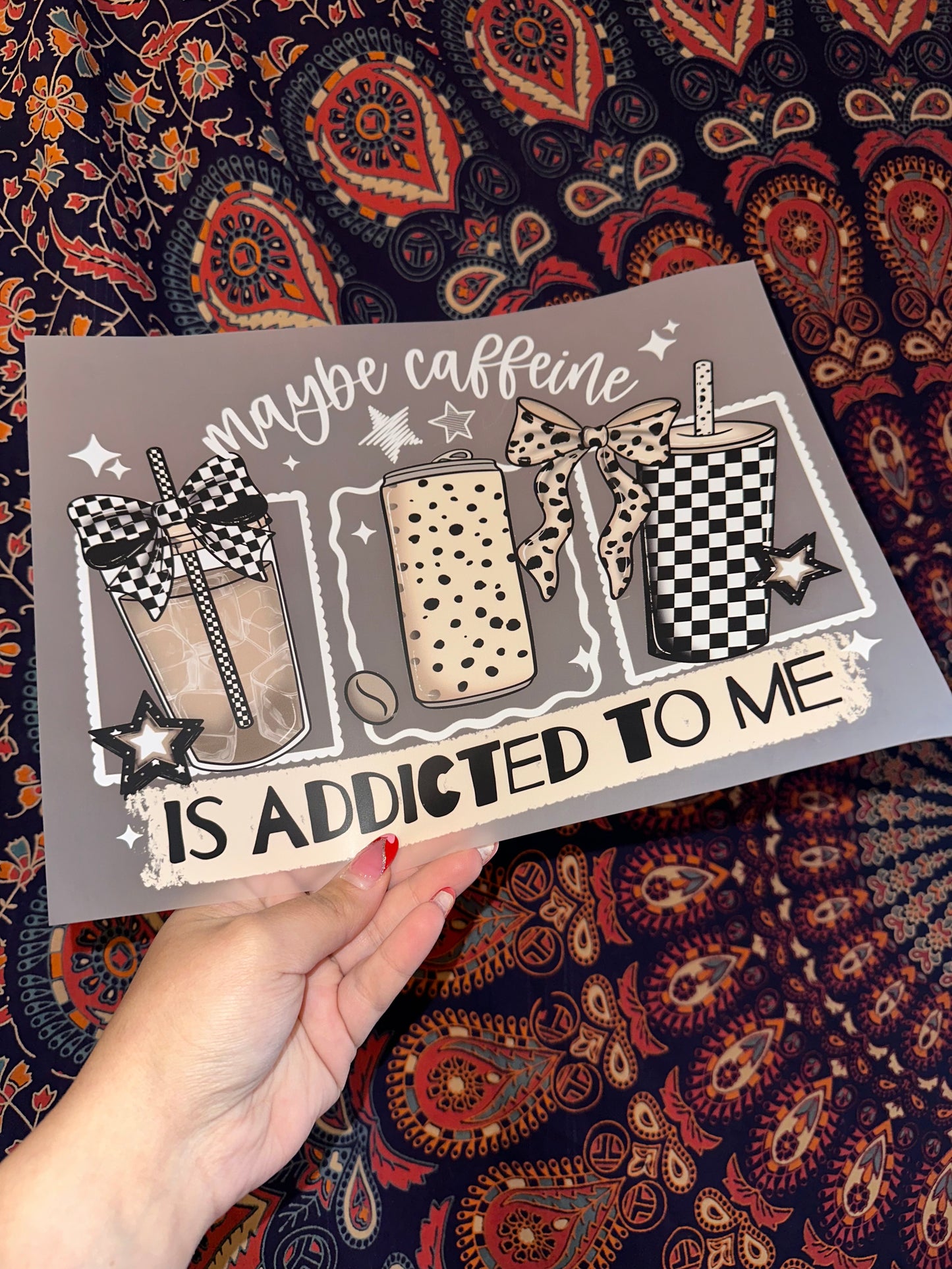 Maybe Caffeine Is Addicted To Me - F23