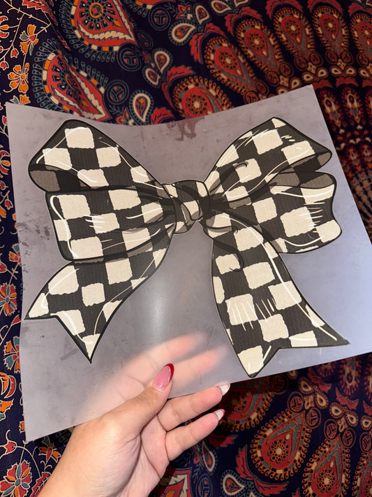 Checkered Bow