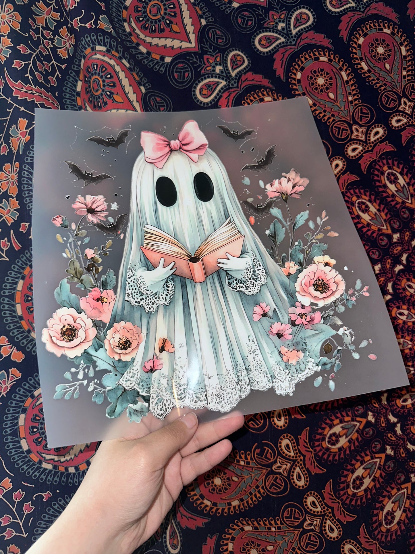Ghost Reading Book