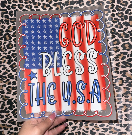 God Bless The USA - B43