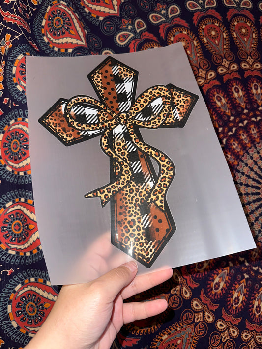 Leopard Checkered Cross- E