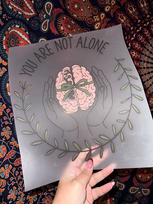 You Are Not Alone - C