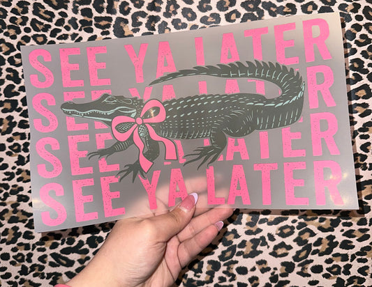 Coquette See Ya Later Gator - H