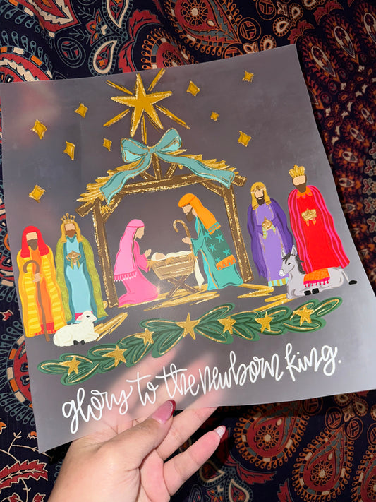 Glory to the Newborn King