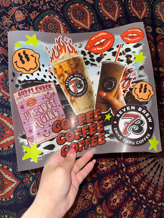 7Brew Coffee Collage