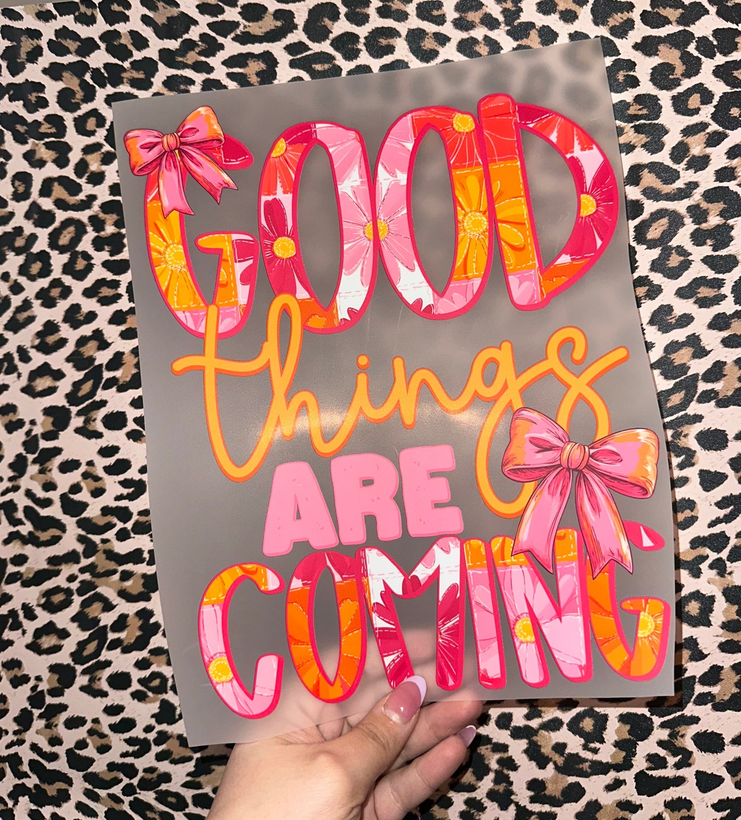 Good Things Are Coming - G