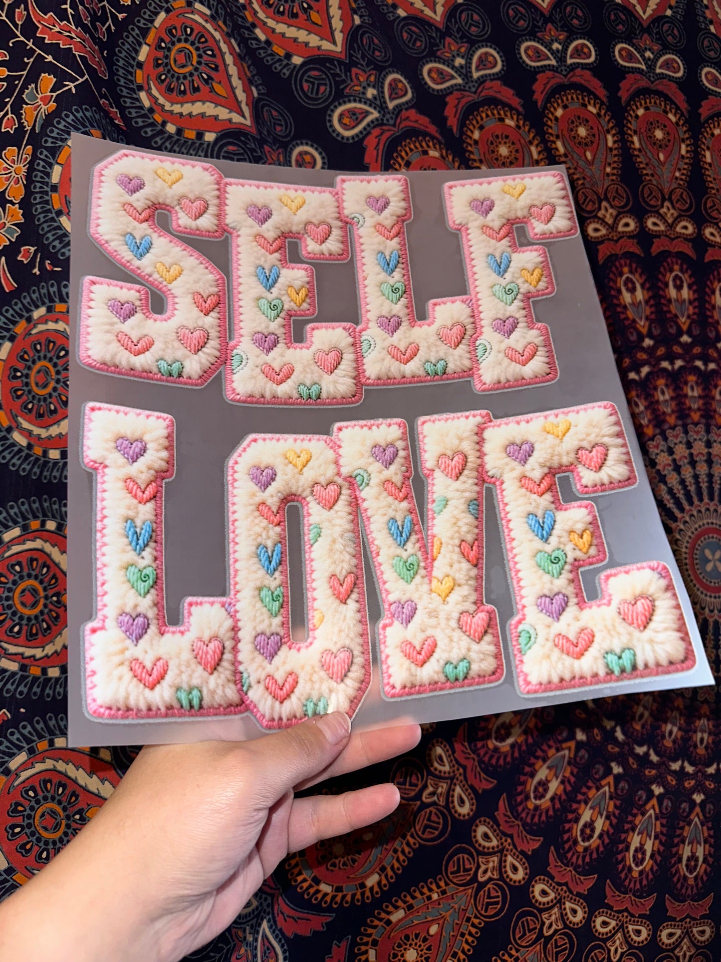 Self Love Hearts- B