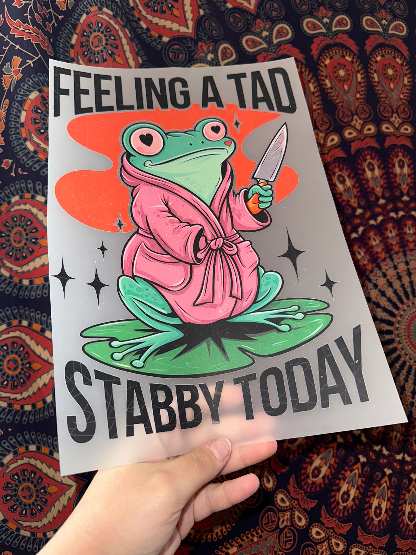 Feeling A Tad Stabby Today -H