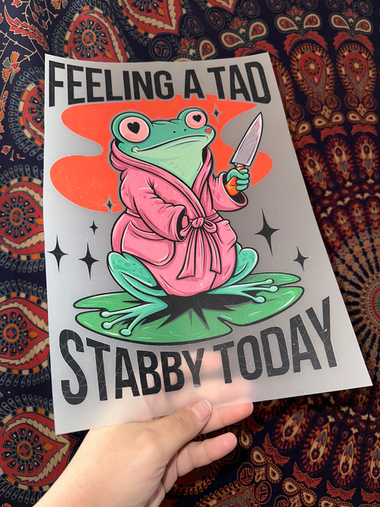 Feeling A Tad Stabby Today -H