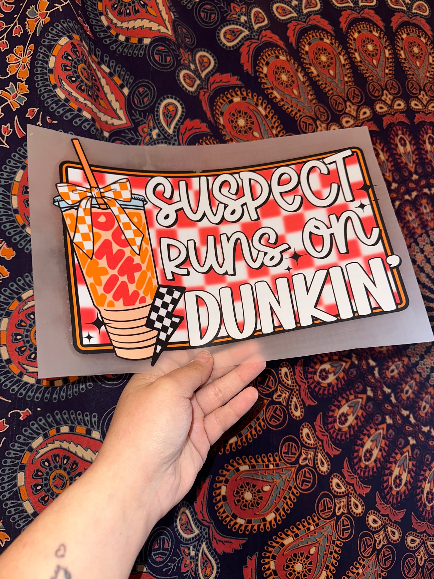 Suspect Runs On Dunkin -G