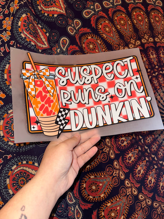 Suspect Runs On Dunkin -G