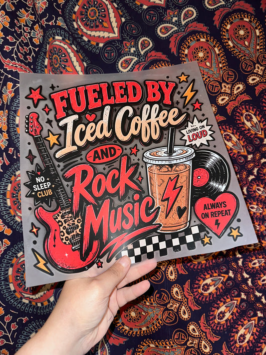 Fueled By Iced Coffee And Rock Music