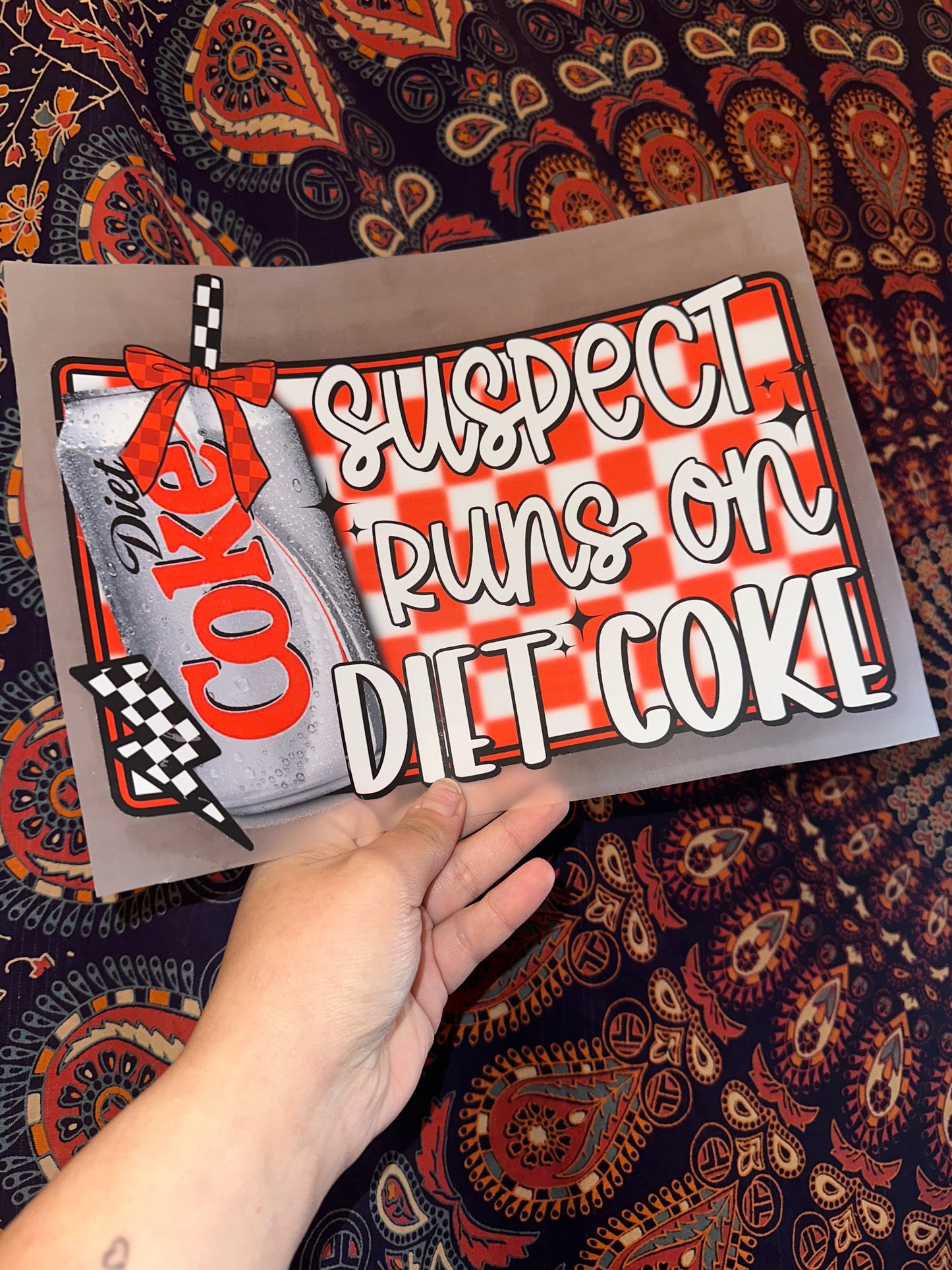 Suspect Runs On Diet Coke -G