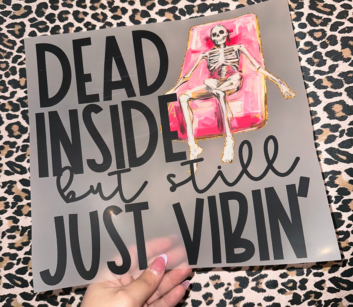 Dead Inside But Still Just Vibin - H