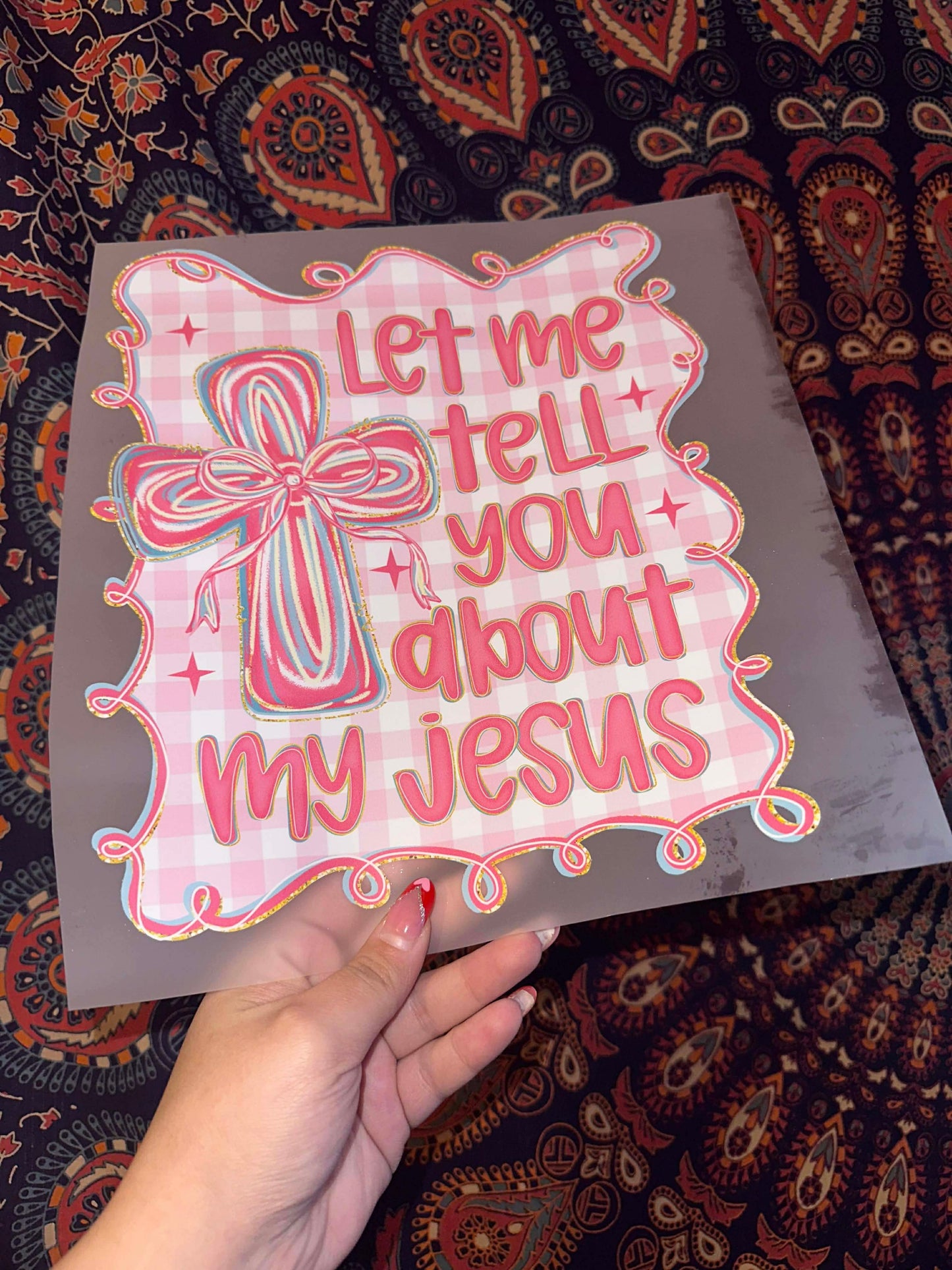 Let Me Tell You About My Jesus- F