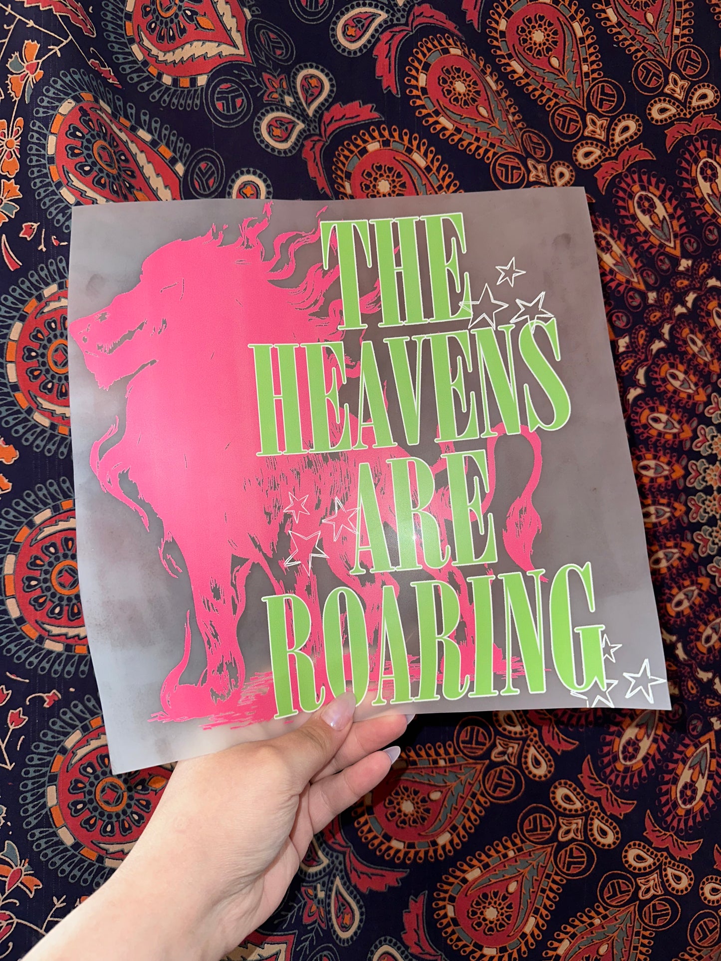 The Heavens Are Roaring