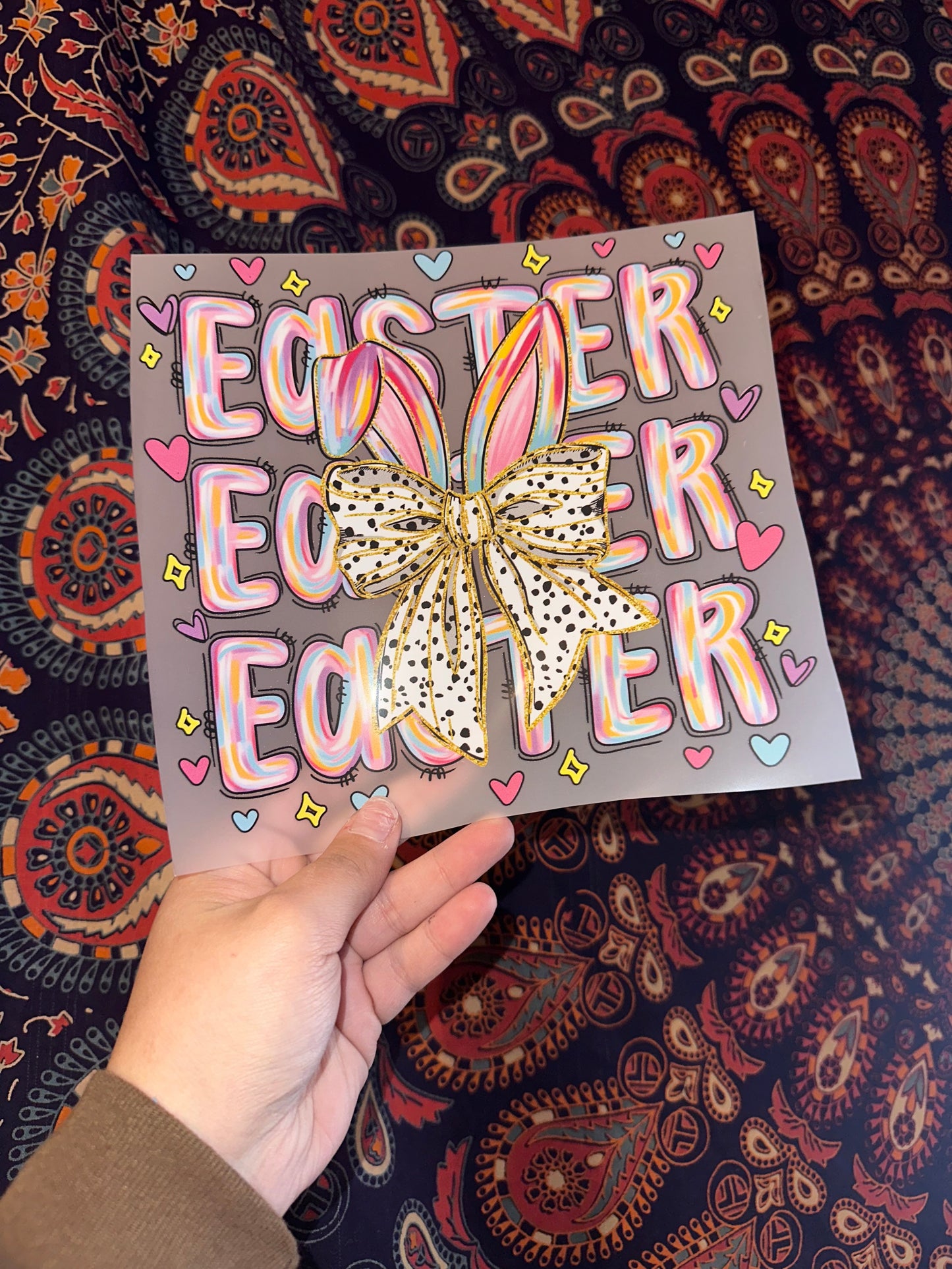 Easter Bunny Ears- Youth- D