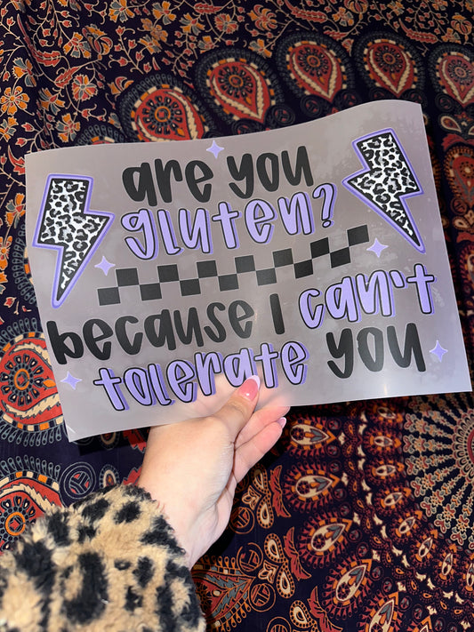 Are You Gluten? -B