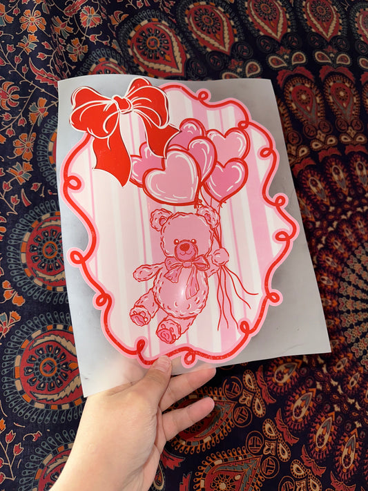 Coquette Valentine’s Bear