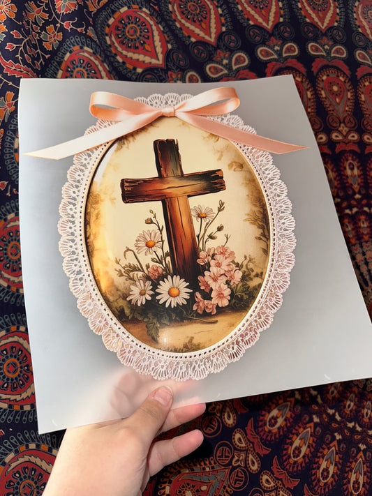 Cross Coquette Frame -H