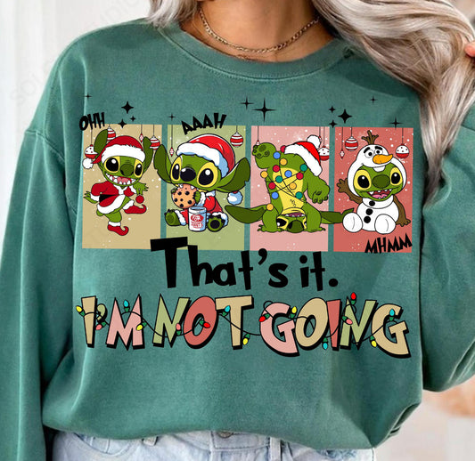 That’s It. I’m Not Going.