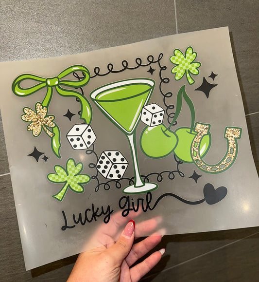 Lucky Girl Martini- D