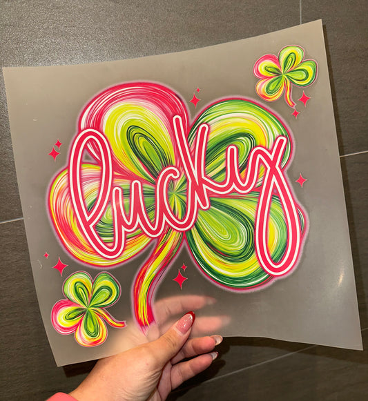 Lucky Pink & Green