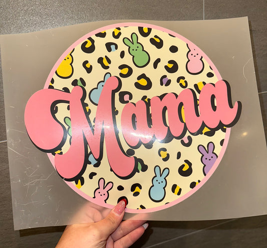 Mama Peeps & Leopard- D