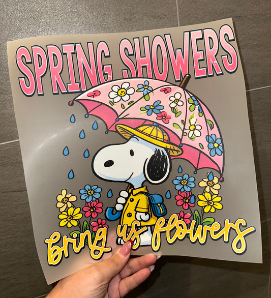 Spring Showers Bring Us Flowers- B