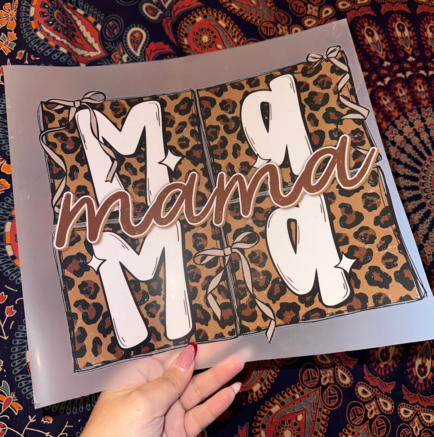 Mama Leopard Frame