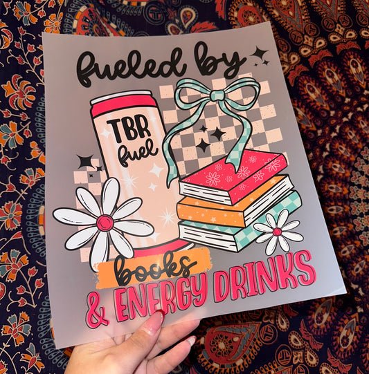 Fueld By Books & Energy Drinks- F