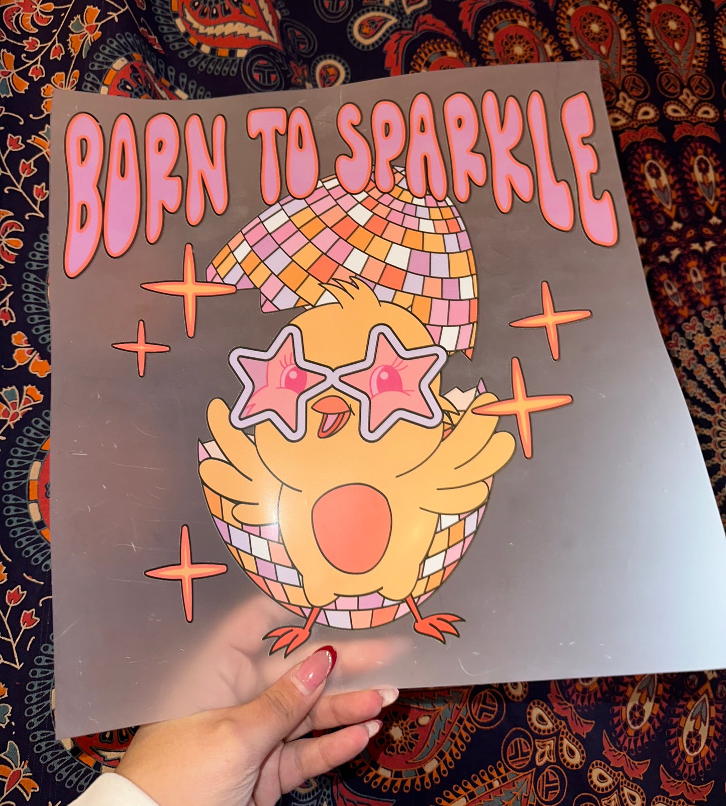 Born To Sparkle Chick- B